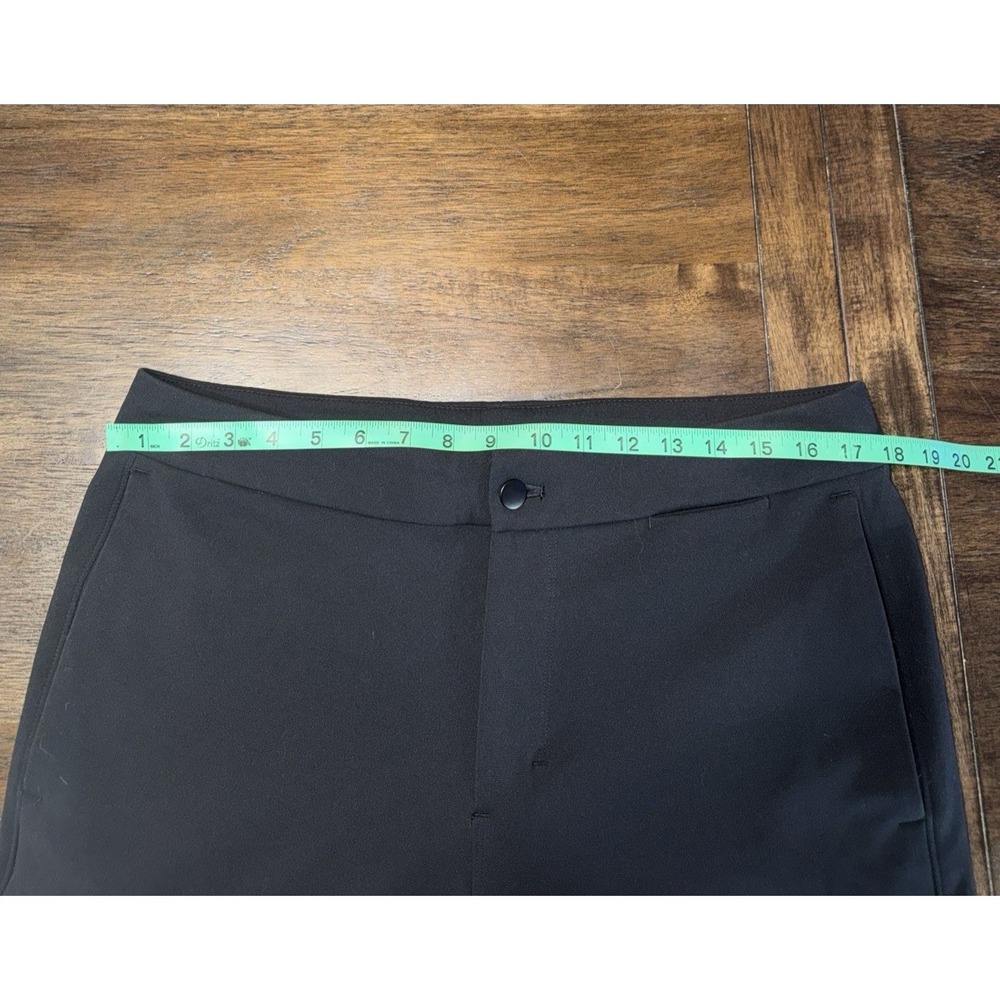 Lululemon Men's 34 Black Dress Casual Chino Pants Straight Leg Stretch Golf - Picture 12 of 12